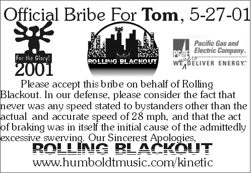 Toms Bribe